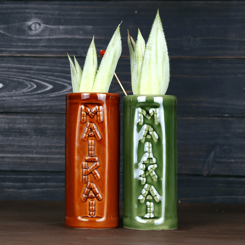 Mug Tiki Maikai – cocktail tropical sculpté