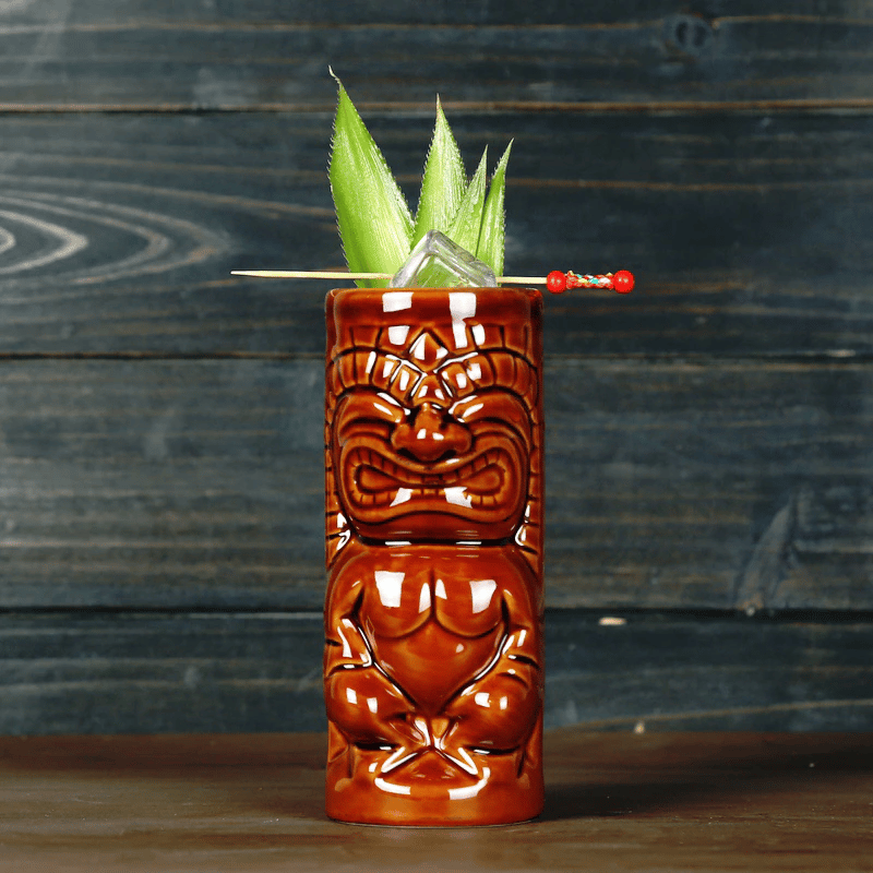 Mug Tiki Maikai – cocktail tropical sculpté