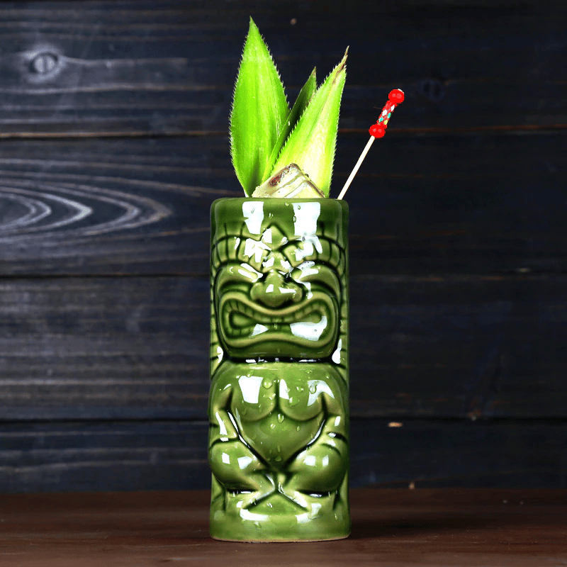 Mug Tiki Maikai – cocktail tropical sculpté