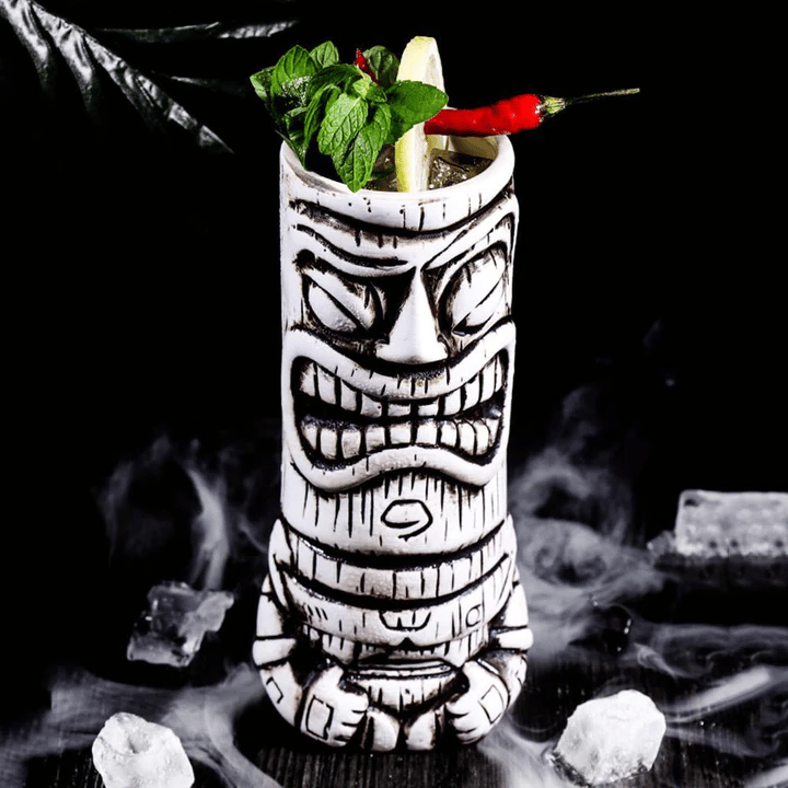 Verre Tiki Maori XXL 530 ml – mug cocktail 21 cm