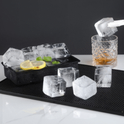 Moule à glaçons cube – formes cocktail originales – vue 1