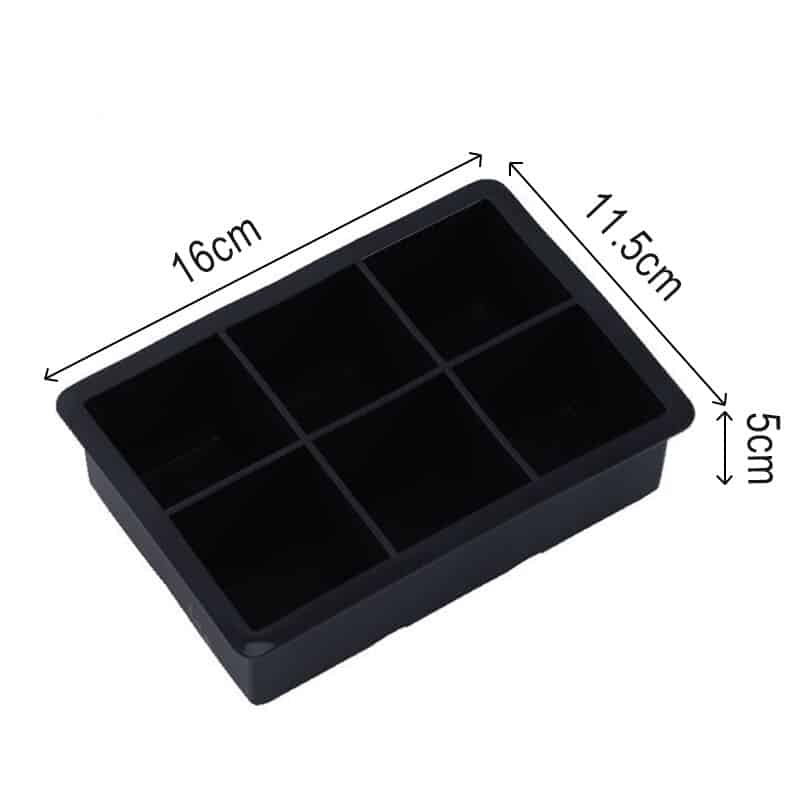Moule à glaçons cube – formes cocktail originales