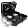 Moule à glaçons diamant 3D – 4 pierres de glace – vue 1