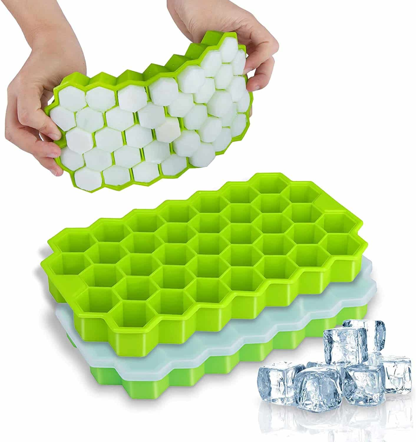 Moule à glaçons nid d’abeille – 37 mini cubes