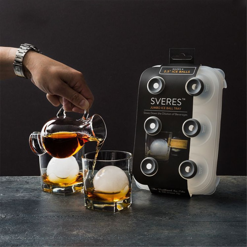 Moule à glaçons rond – formes cocktail originales