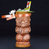 Mug Tiki totem – cocktail tropical sculpté – vue 1