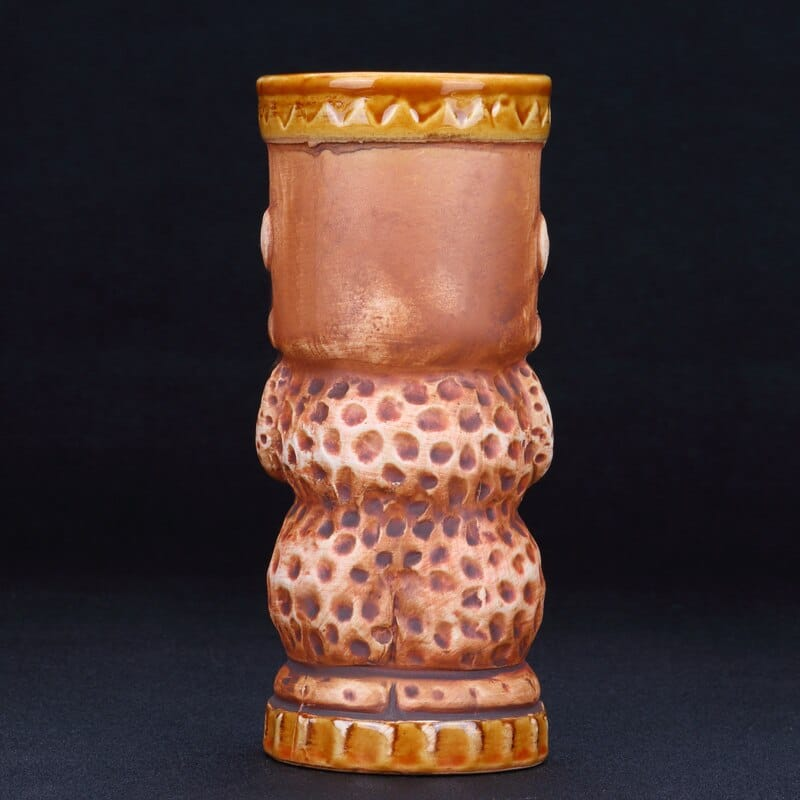 Mug Tiki totem – cocktail tropical sculpté