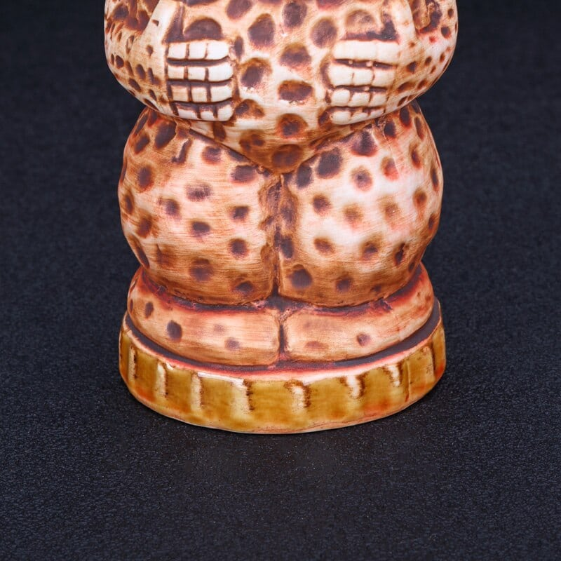 Mug Tiki totem – cocktail tropical sculpté