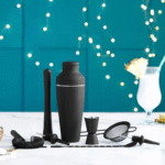 Kit barman Continental Shaker Noir Mat – set cocktail