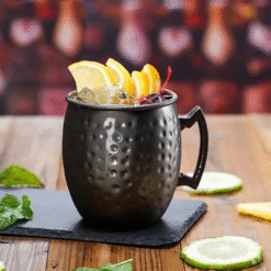 Mug Moscow Mule Noir – chope cocktail – vue 1