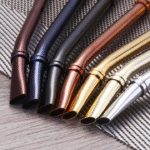 Cuillère-paille inox 2-en-1 pour cocktails