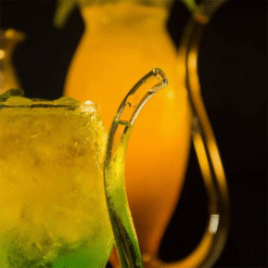 Verre à cocktail Avec Paille – présentation spectaculaire – vue 2