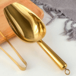 Pelle à Glace Doré – accessoire de bar professionnel