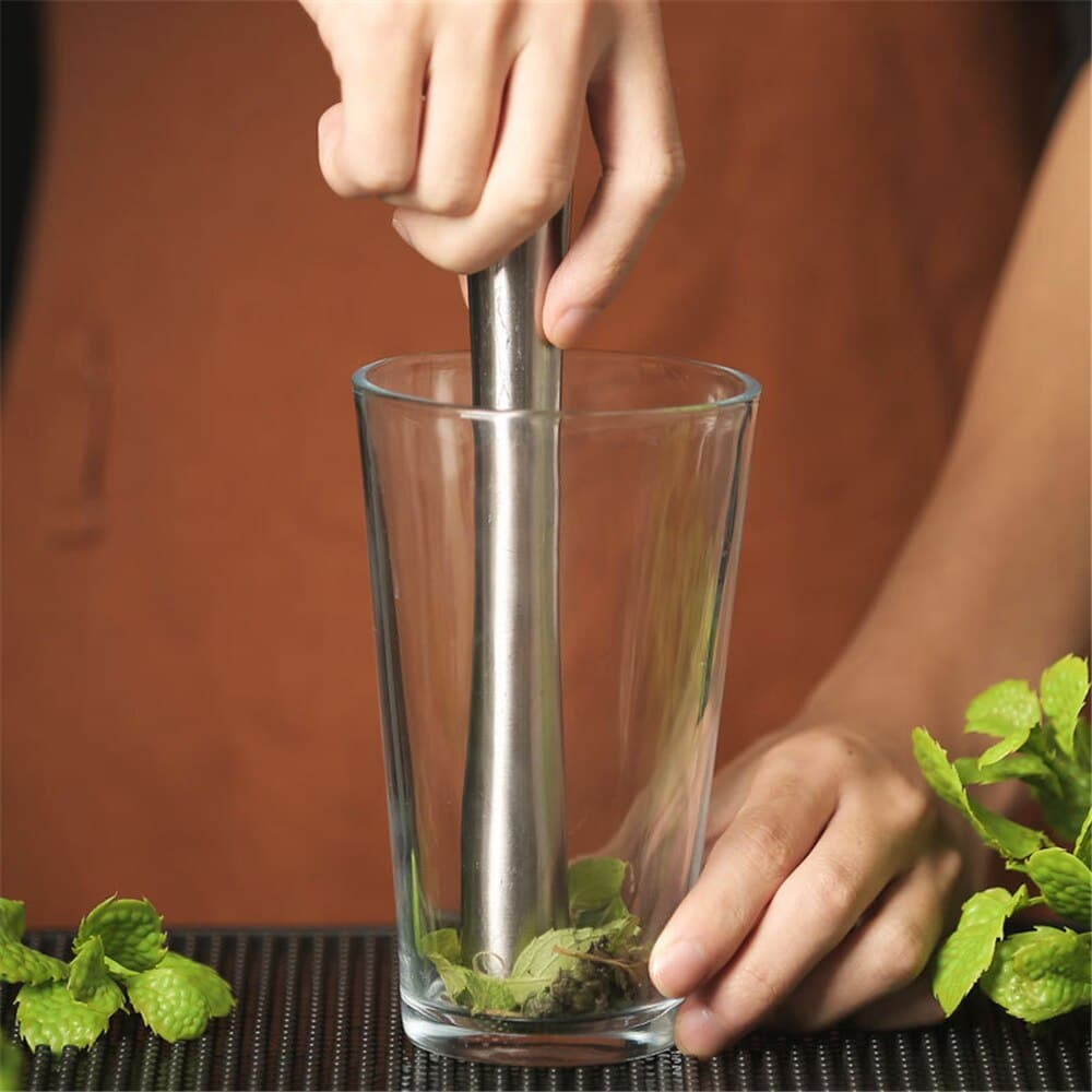 Pilon à cocktail Minimaliste – mojito et fruits