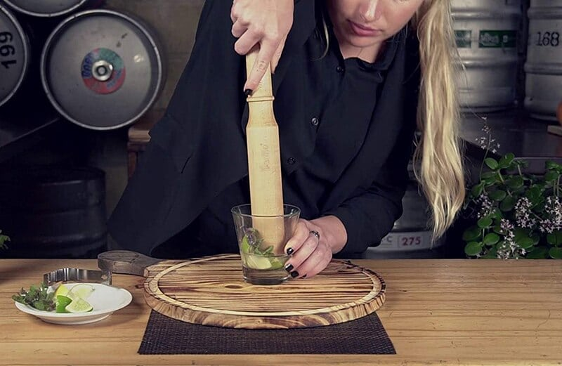 Pilon Cocktail en Bois