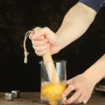 Pilon à cocktail en Bois – mojito et fruits