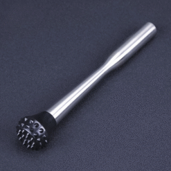 Pilon à cocktail en Acier Inoxydable – mojito et fruits – vue 1
