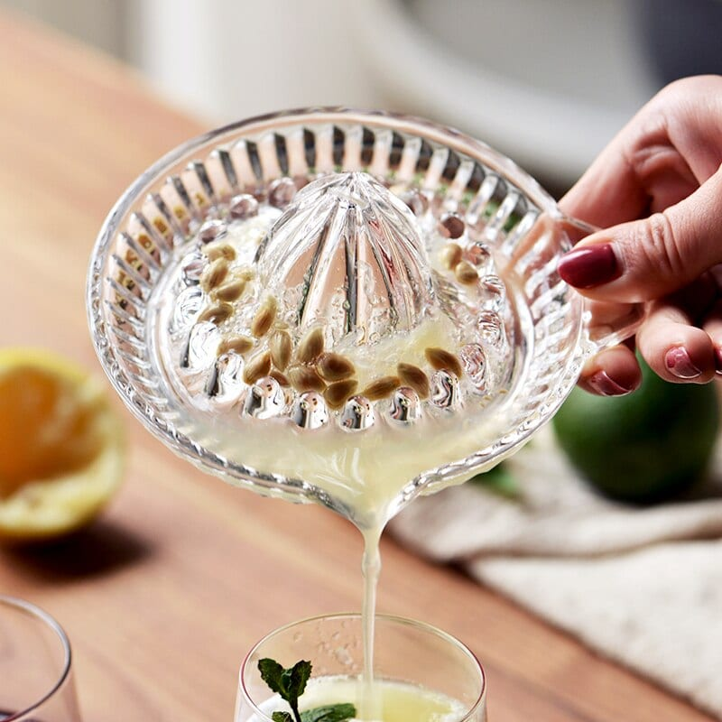 Presse-agrumes manuel en Verre – cocktails frais