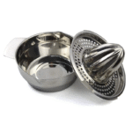 Presse-agrumes manuel en inox – citron et orange
