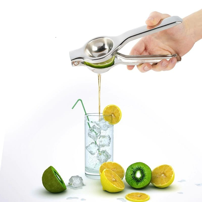 Presse-citron manuel à pince – acier inoxydable