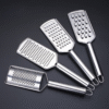 Lot de 4 râpes zesteurs inox – formats assortis – vue 1