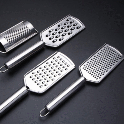 Lot de 4 râpes zesteurs inox – formats assortis – vue 2