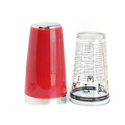 Shaker à recettes de cocktails gradué – vue 2
