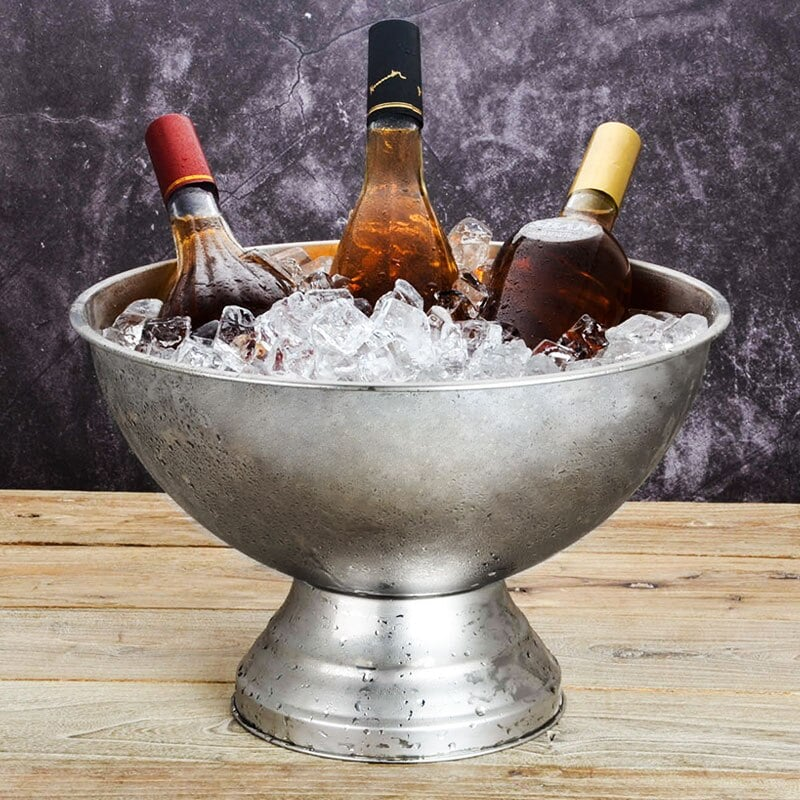 Seau à champagne en Acier Inoxydable – service frais
