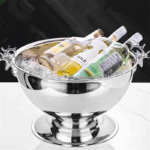 Seau à champagne Cerf – service frais