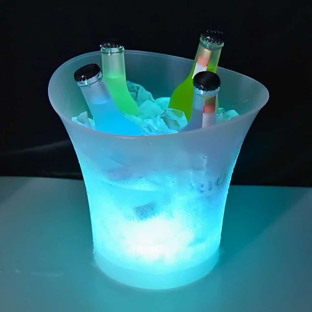 Seau à champagne LED – service frais
