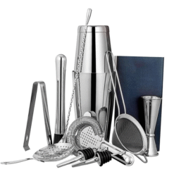 Kit barman Shaker Boston Inox – set cocktail – vue 1