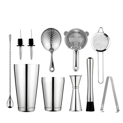 Kit barman Shaker Boston Inox – set cocktail