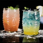 Mug Tiki Verre – cocktail tropical sculpté
