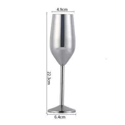 Duo de flûtes à champagne martelées – doré et cuivre