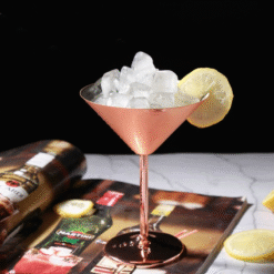 Verre à cocktail Martini – présentation spectaculaire – vue 2