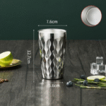 Verre à cocktail professionnel – présentation spectaculaire