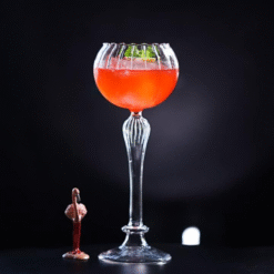 Verre à cocktail Vintage (2 Pièces) – présentation spectaculaire – vue 2