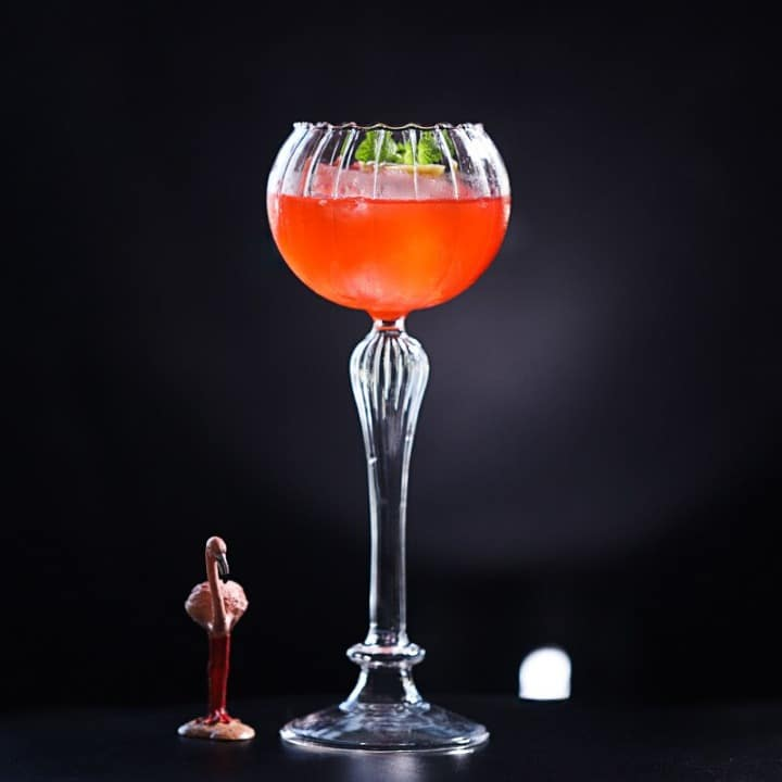 Verre à cocktail Vintage (2 Pièces) – présentation spectaculaire