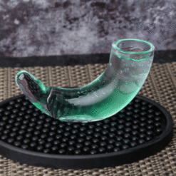 Verre à digestif pipe – verrerie insolite – vue 2