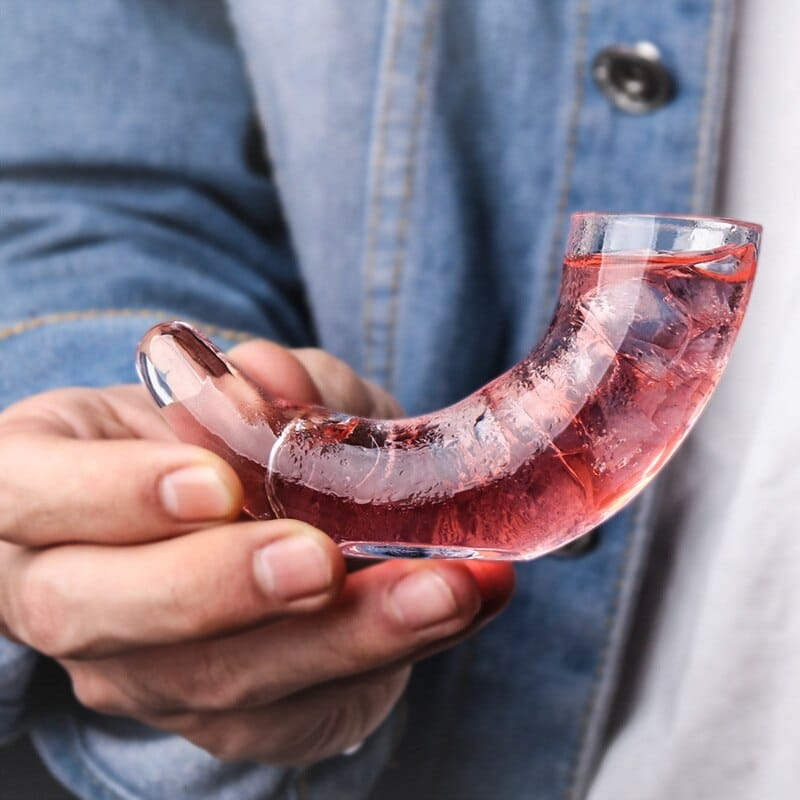 Verre à digestif pipe – verrerie insolite