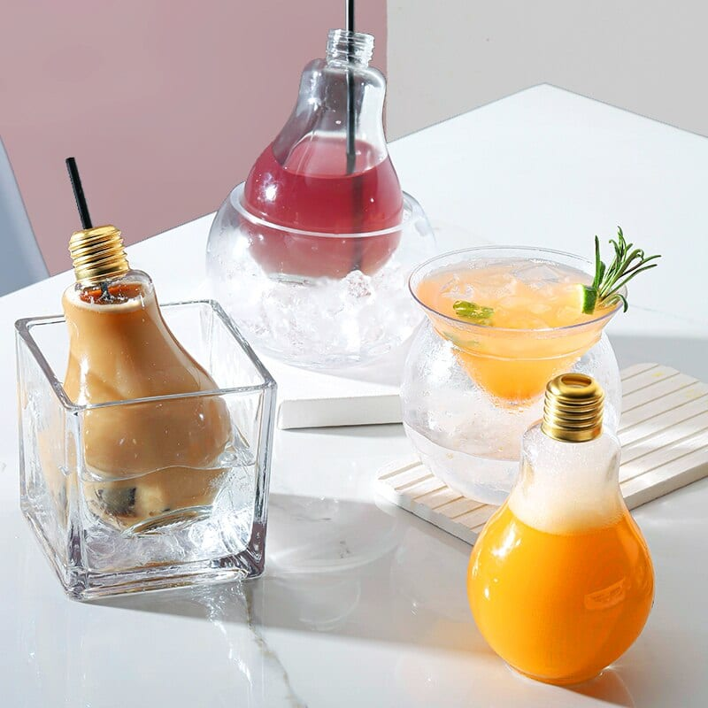 Verre à cocktail Ampoule Cocktail – présentation spectaculaire