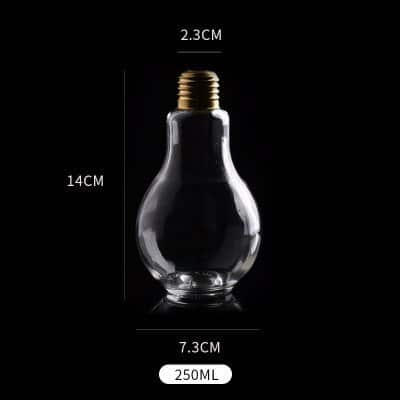 Verre à cocktail Ampoule Cocktail – présentation spectaculaire