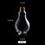 Verre à cocktail Ampoule Cocktail – présentation spectaculaire