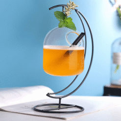 Verre à apéritif suspendu – présentation originale – vue 2