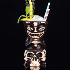 Mug Tiki Verre Cocktail Tiki – cocktail tropical sculpté – vue 1