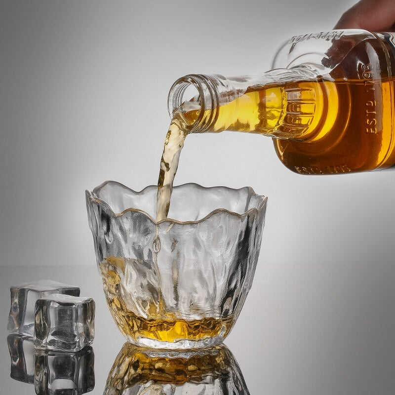 Verre à digestif facetté – style bourbon