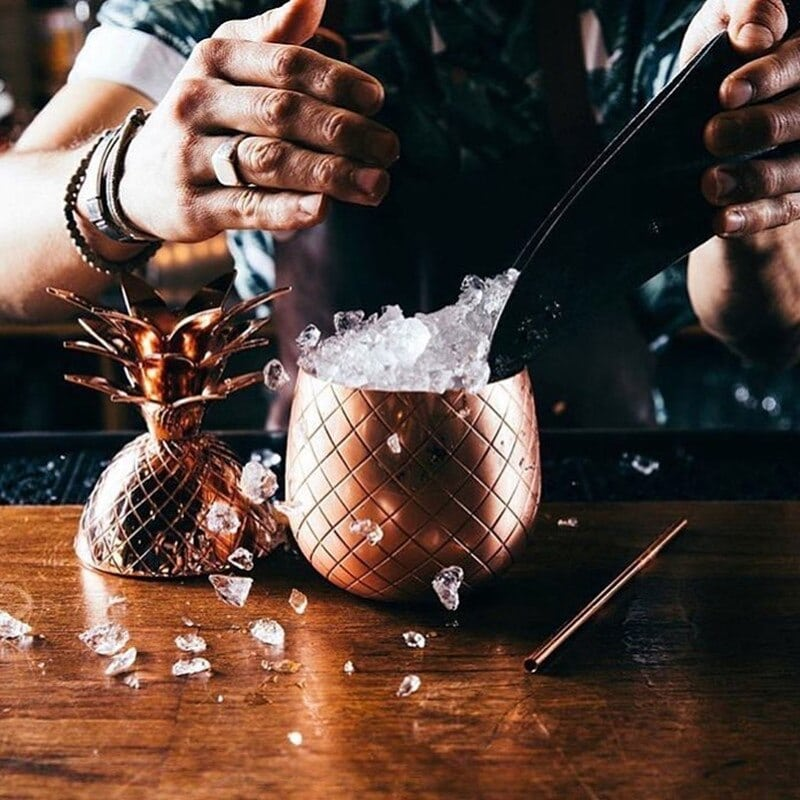 Mug Moscow Mule Ananas – chope cocktail