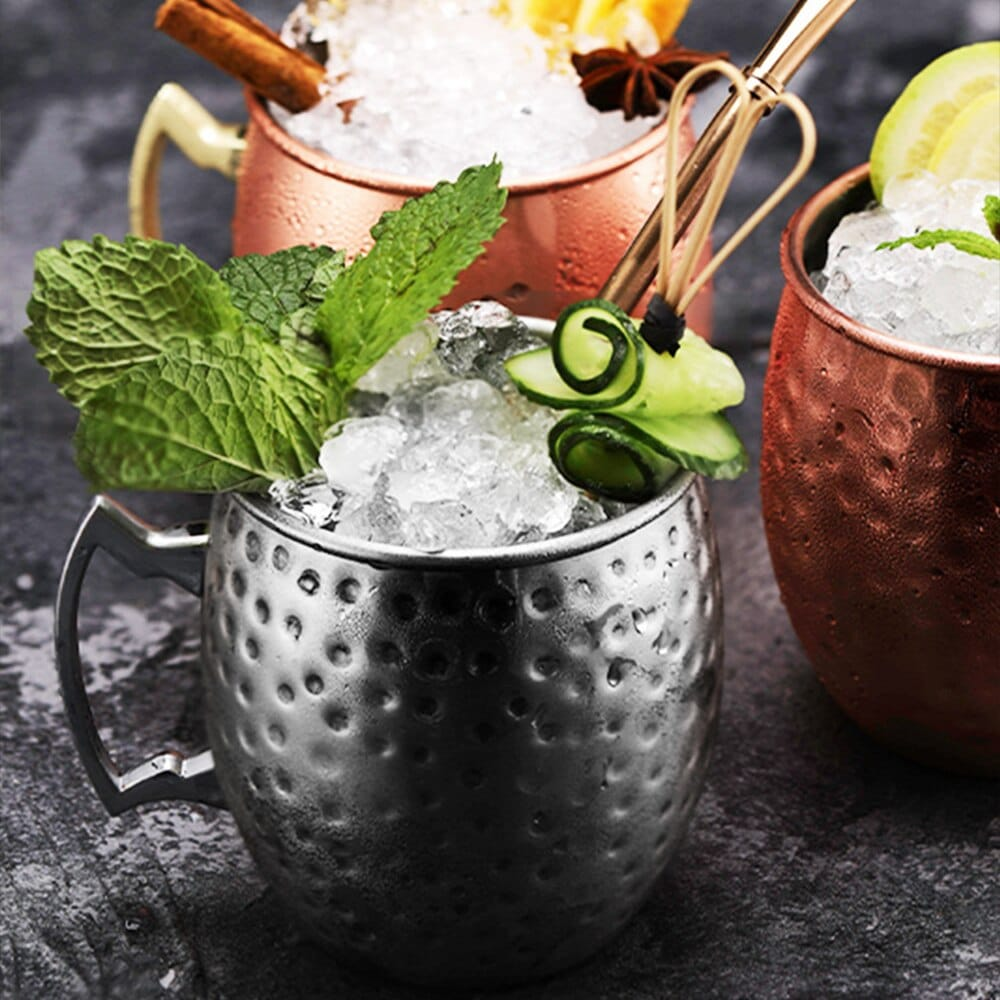 Mug Moscow Mule Gris – chope cocktail