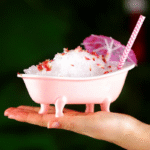 Verre cocktail baignoire rose – mug céramique original