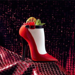 Verre à cocktail Chaussure – présentation spectaculaire – vue 1